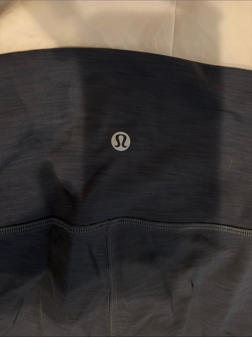 Lululemon Dark Grey Cropped High-Waist Leggings